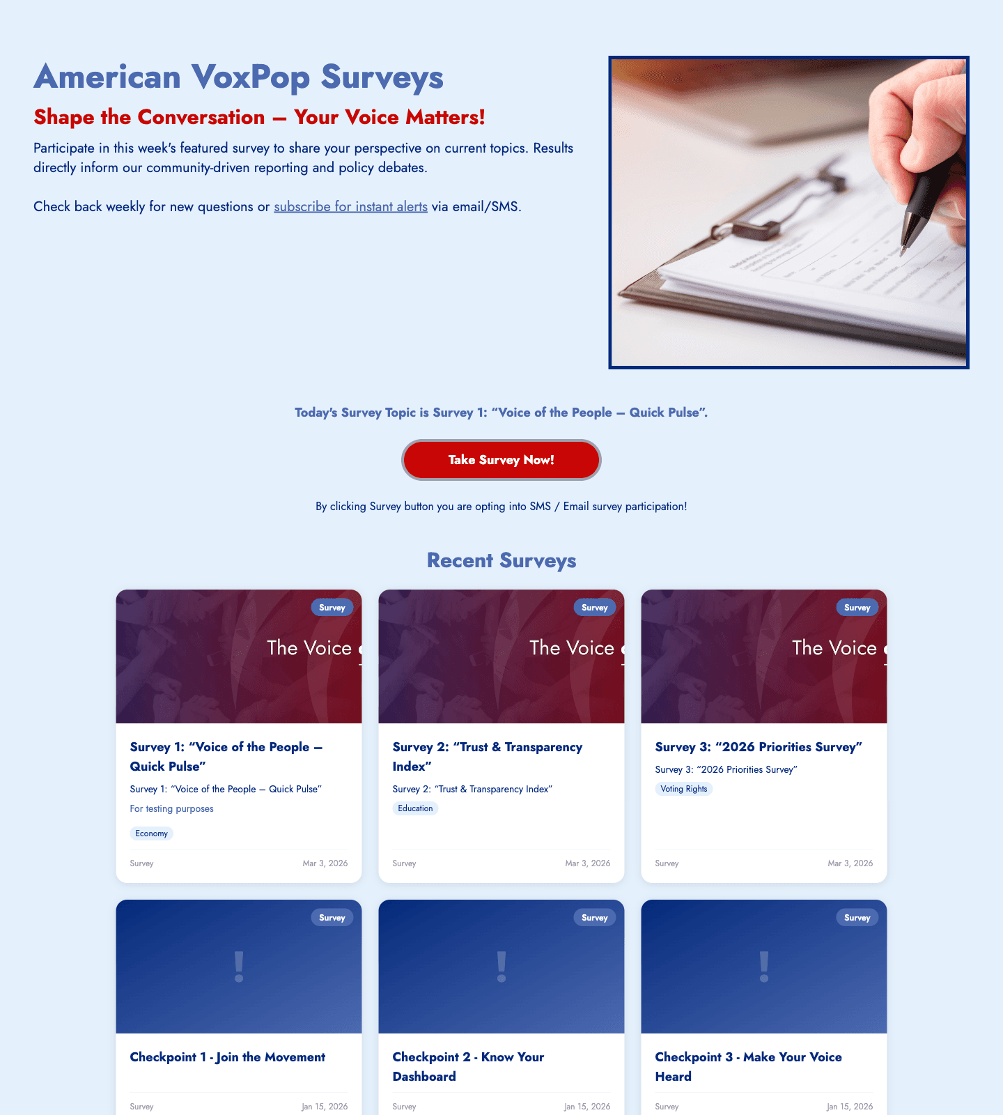 Surveys & Polls