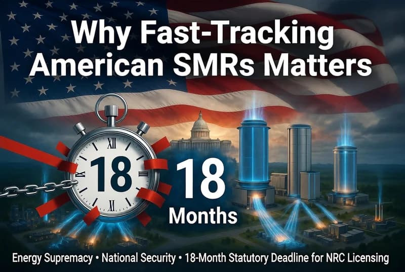 Fast-Track American Nuclear Energy: The NRC SMR Shot-Clock